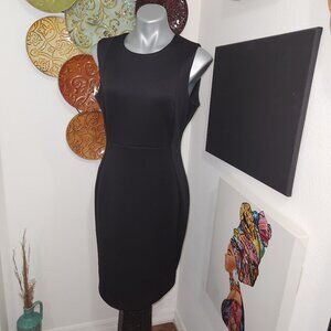 Calvin Klein Black Sheath Dress
